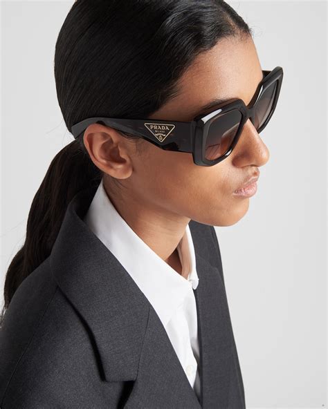 prada oversize gradient sunglasses|prada sunglasses for women price.